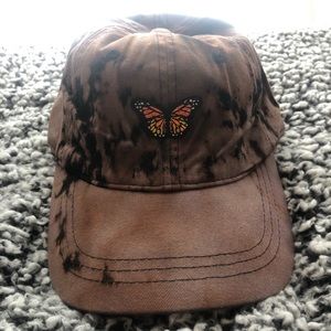 Bleach Dyed Baseball Cap